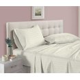 thumbnail image 1 of White Pyramid, 4 Pcs Drap de Lit 100 % Coton Égyptien, 1 of 4