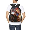 thumbnail image 6 of Super Mario Backpack For Daily Work College, Large Capacity Daypack Backpack, Durable Laptop Backpack, 16.5x12.5x5.5 Inch, 6 of 9