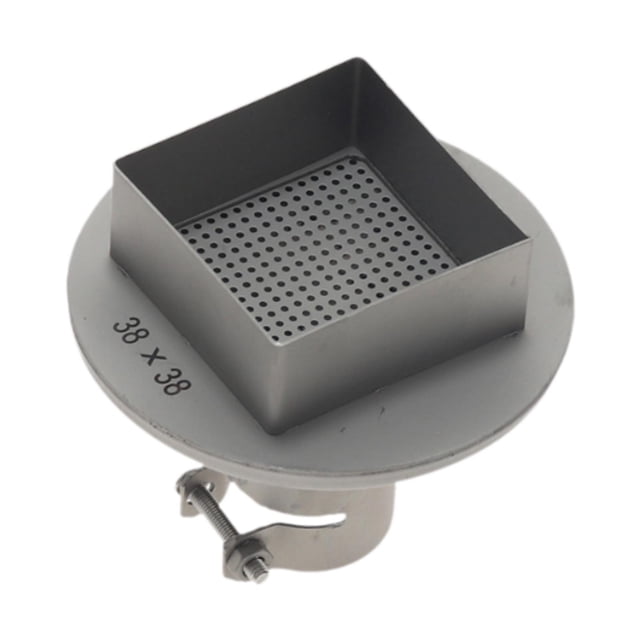850 Boquilla de aire caliente plateado resistente para 850 para la boquilla de máquina de calor para herramientas de soldador 38x38 mm