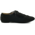 thumbnail image 5 of Ollio Women's Shoes Faux Suede Classic Wingtips Lace Up Dress Low Flats Heels Oxfords F115, 5 of 6