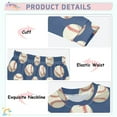 thumbnail image 4 of joogoo Baseball Blue 2 Piece Long Sleeve Tee and Pants Cotton Pajama Set 6Y, 4 of 7