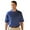 Cobalt Blue/Yellow, variant on Monterey Club Men's Pima Cotton Jacquard Golf Polo Shirt #1383