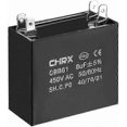 thumbnail image 1 of Ac Ceiling Fan Capacitors - Bimetallic Insert Polypropylene Film - 47x23x41mm - Cbb61 8uf 450v, 1 of 3