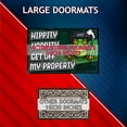 thumbnail image 3 of VictoryStore Hippity Hoppity Get Off My Property Funny Doormat, Meme Front Door Mat, 24"x36" 20031, 3 of 5