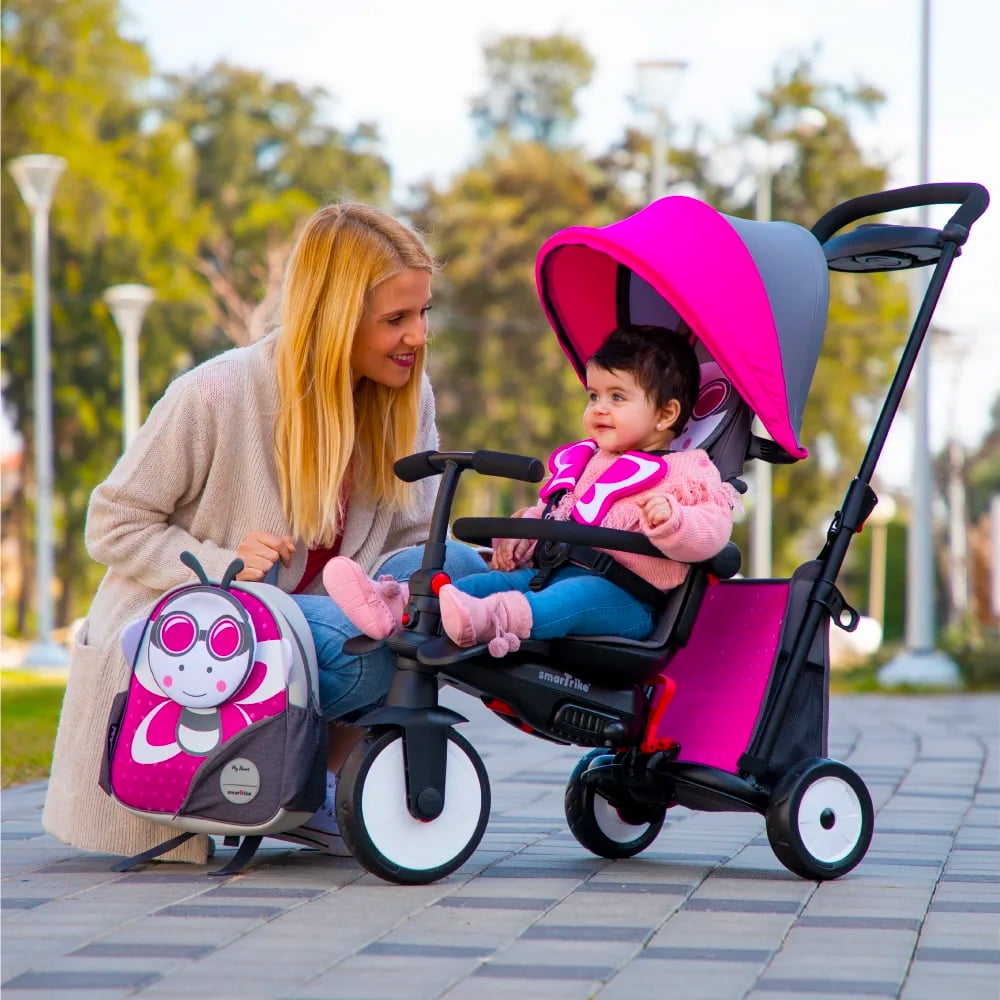 スマートライク バタフライ smarTrike Butterfly 7 in 1 Folding Kid Stroller Tricycle for