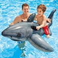 thumbnail image 5 of Intex Shark Ride-On Pool Float with Handles Ages 3+, 5 of 6