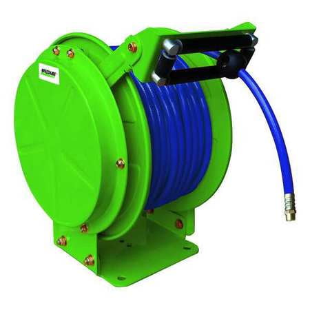 SPEEDAIRE 31XG65 Hose Reel, 3/8in. (F)NPT, 50 ft., 300 psi