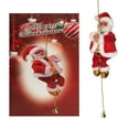 thumbnail image 1 of Xihbxyly Adorno de Papá Noel Trepador, Escalera Musical con Cadena de Cuentas, Decoración Navideña con Movimiento, Decoración Festiva para El Hogar y El Exterior, Regalo Perfecto de Navidad, Tamaño 2, 1 of 7