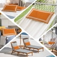 thumbnail image 6 of Burnt Orange Geometric Small Pillow Covers, Country Greece Key Art Soft Breathable Throw Pillow Cases with Invisible Zipper, Decorative Pillowcase Pillows Protectors for Sofa Bed Chair 12"x20", 6 of 9