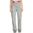thumbnail image 2 of Sngxgn Womens Casual Wide Leg Yoga High Waist Capri Pants Loose Soft Pockets Sweatpants(Grey,XXXXL), 2 of 6