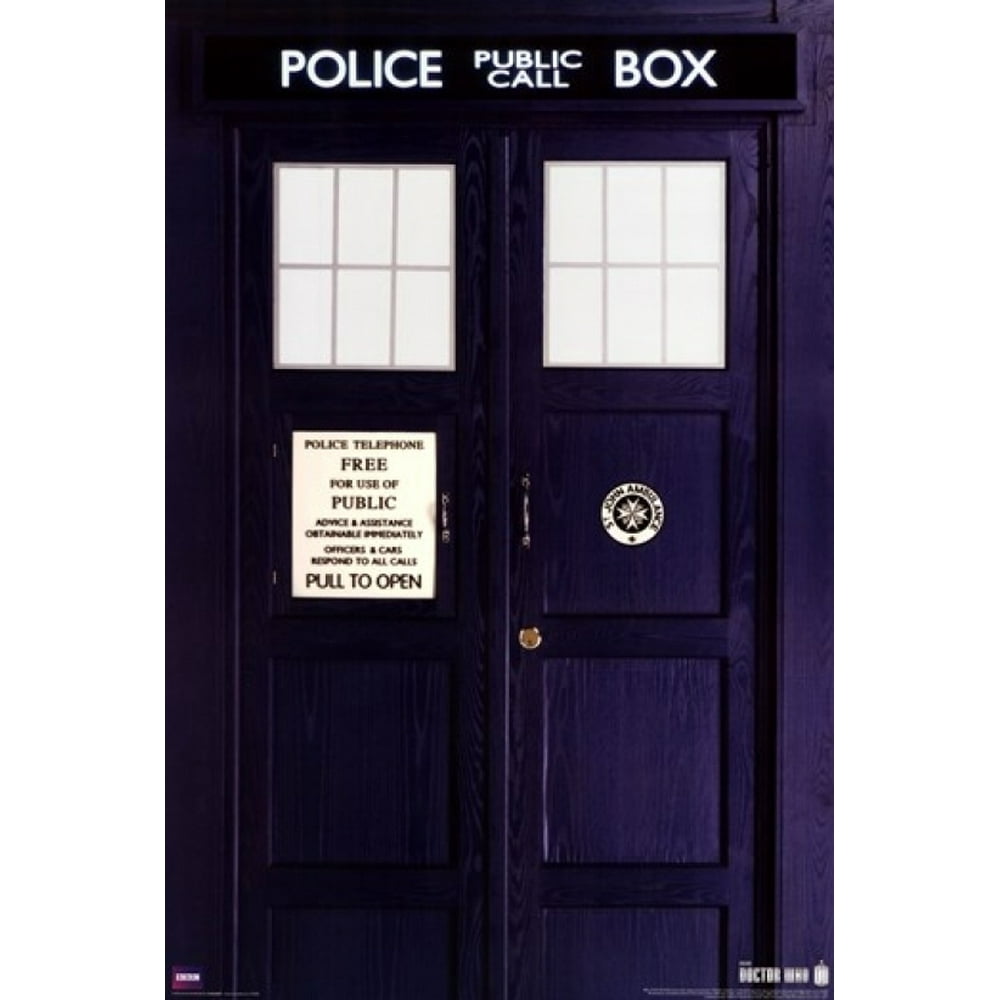 Doctor Who - Tardis Laminated Poster (24 X 36) - Walmart.com - Walmart.com