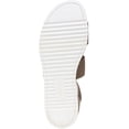 thumbnail image 3 of LifeStride Womens Zee Sport Sandal 7 Wide Mushroom Microfiber, 3 of 6