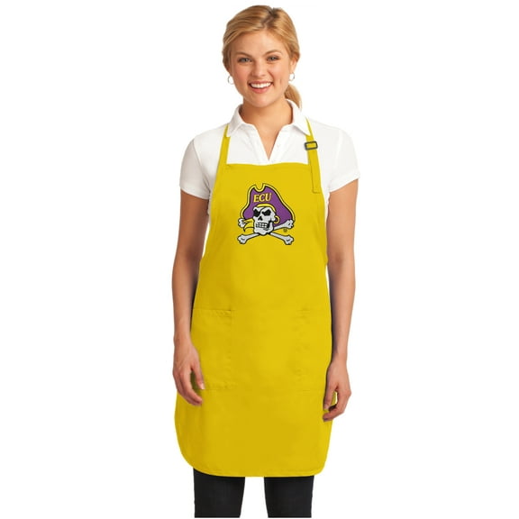 OFFICIAL East Carolina Aprons for a Man or Woman ECU Barbecue Grilling and Tailgating Aprons for Him or Her - MADE In The USA!