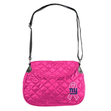 NFL - New York Giants Breast Cancer Awareness Quilted Saddle Bag