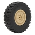 thumbnail image 1 of RC Tires, 4pcs Durable RC Wheels Professional  for RC Car Khaki,Green, 1 of 7