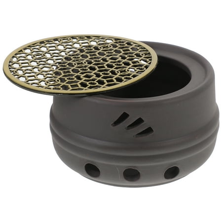 

Tea Warmer Teapot Base Metal Heater Lights Japanese-style Lover Gift Purple Clay