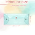 thumbnail image 2 of 8.5x3.5 Inch Money Bag, Cash Deposit Bank Pouch Envelopes Glitter Check Wallet for Coin Cosmetics Invioce Bill, Blue, 2 of 6