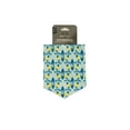 thumbnail image 2 of One Paw, Aloha Surf Print Dog Bandana , Lightweight, Multiple Sizes , Aqua Blue, for Dogs, 2 of 7