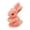Pink, variant on Pink Easter Bunny Foam Ornament With Flocked Finish, Colorful Rabbit Decor For Party Garland Wreath, Spring Holiday Table Centerpiece