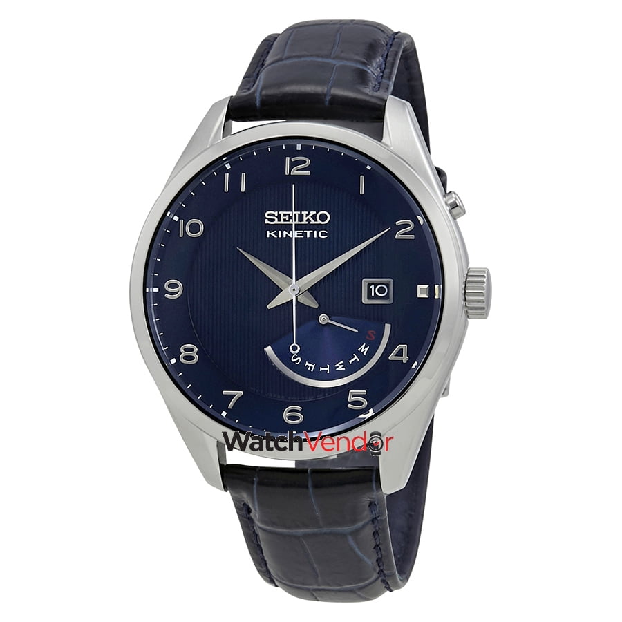 seiko blue dial men's watch