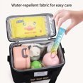 thumbnail image 4 of Bolsa tipo barril para mamá, bolsas impermeables para pañales, bolsa aislante para niños Bento Hugtrwg Para estrenar, 4 of 9