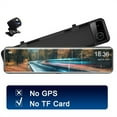 thumbnail image 1 of Car DVR Rear View Mirror Recorder 4K Video 12 Inch Dash Cam GPS Track 415 Ultra HD 3840*2160P Camera ,Clear Images, 1 of 7