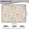 thumbnail image 7 of Xixirimido SUV Cargo Liner Car Trunk Mat Universal Trim-to-Fit All Weather Cargo Mats for Most Car Model Trunk Liner Floor Mat Cargo Cover, Butterfly Mushroom Boho Floral, 7 of 7