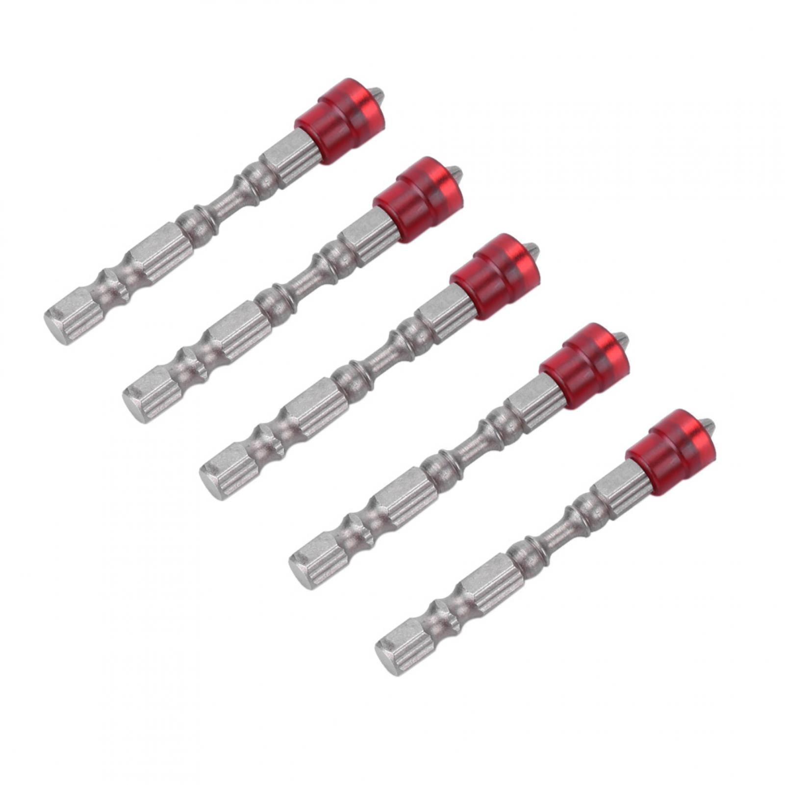 Drywall Screwdriver Bits Cross Screwdriver Bits High-Strength Durable Collar S2 Alloy Steel Strong Magnetism Cordless Drills For Drills Power Drills