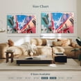 thumbnail image 4 of Elephant Stock Puerto Rico Street Flag Wall Art - Horizontal Multi Panel Canvas - Living Room Wall Decor - Flags Multi Panel - Red And Gray Decor - 57" x 36", 4 of 8