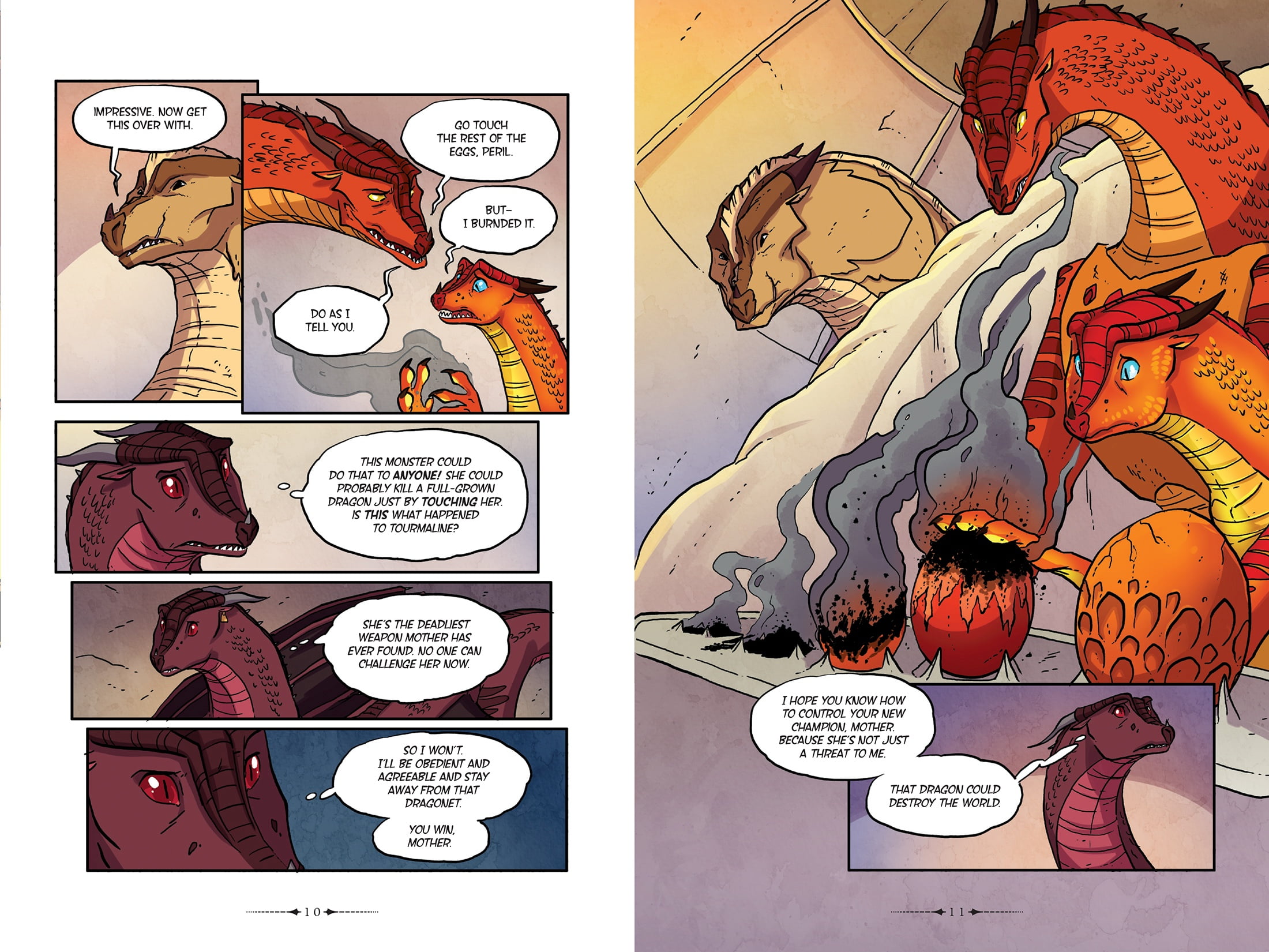 New and Trending: Escaping Peril: a Graphic Novel (Wings of Fire Graphic Novel #8) by Tui T Sutherland