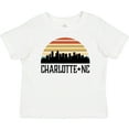 thumbnail image 3 of Inktastic Charlotte North Carolina Skyline Boys or Girls Baby T-Shirt, 3 of 5