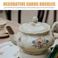thumbnail image 3 of 3 Pcs Teapot Spout Decor Protective Spout Sleeves Tea Pot Spout Cover Ceramic Tea Pot Silicone Sleeves, 3 of 6