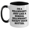 White/Black, variant on Millwright Gifts from Friends for Birthday - Funny Two Tone Coffee Mug with Quote 'I'm A Millwright. Just Like A Normal Millwright Except Much Hotter.'