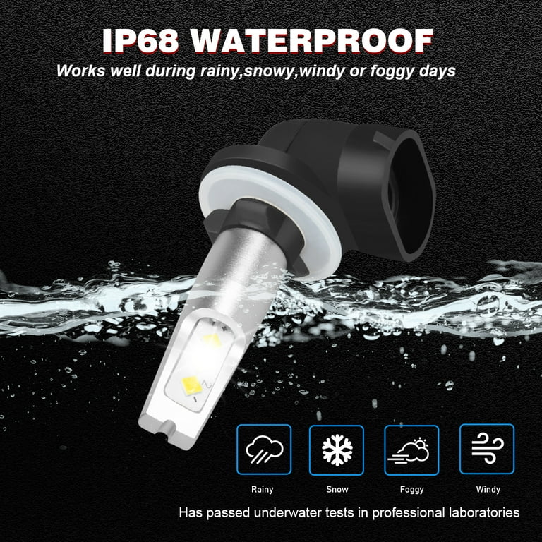 881 886 889 894 896 898 LED White 6000K Automotive Bulb Fits