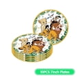 thumbnail image 4 of Decoración de cumpleaños del Rey León de Disney, vajilla, suministros, mantel de Simba, vasos de papel, platos, telón de fondo, globos, regalos para niños, 4 of 5