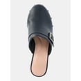thumbnail image 5 of Time and Tru Women's Faux Leather Heeled Clogs, 5 of 6
