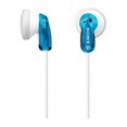 thumbnail image 1 of SONY MDRE9LP/BLU Earbud Headphones - Blue, 1 of 4