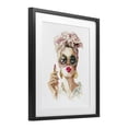thumbnail image 2 of Stupell Industries Traditional Feminine Lipstick Spell Black Framed Print Under Glass, 17 x 21, by Svetlana Aleynikova, 2 of 8