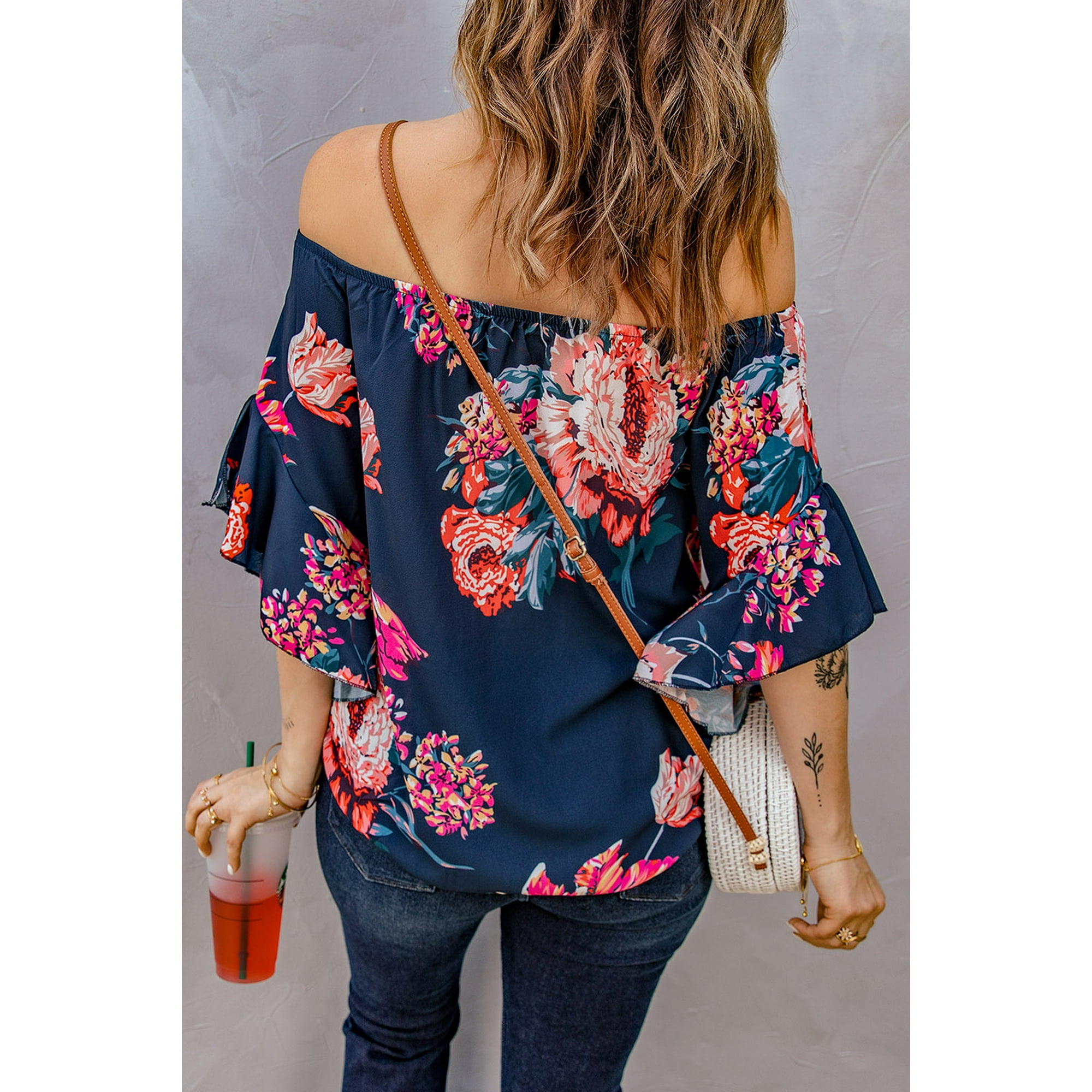 High low chiffon top online
