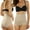 Bikini - Nude, variant on Women's High Waisted Smooth and Silky Torso Control Bikini Shapewear - Nude - Small