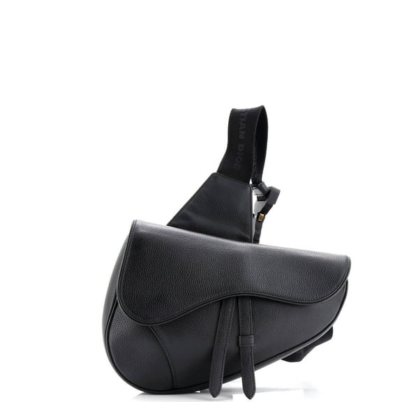 Pre-Owned Saddle Crossbody Bag Leather By Rebag