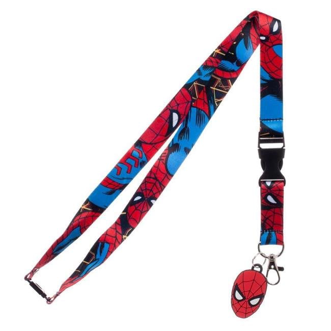 Marvel Black Panther Tribal Pattern Lanyard With Charm and ID Holder 