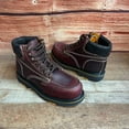 thumbnail image 3 of Men's Best Work Boots Laces Genuine Leather Oil Water resistant Est.425 Forte Vino, 3 of 10