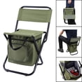 thumbnail image 2 of Chaise de Pêche avec Sac Isotherme Pliable Tabouret de Pêche Compact, 2 of 7
