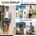 thumbnail image 2 of Iceglad Mens Swim Trunks 7 Inch Quick Dry Swim Shorts with Compression Liner Beach Bathing Suits for Men Lightweight Summer Bathing Suit, 2 of 7