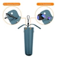 thumbnail image 4 of Funda doble para gafas Fintie Ocean Blue de piel vegana, 4 of 7