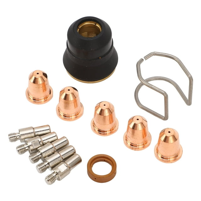 Accessoires de Torche de Soudage, 13pcs Soudage Torche Accessoires Soudage Électrode Pointe Kit Consommables de Soudage Ultra Réactif
