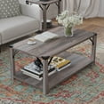 thumbnail image 5 of Gray Wash 2 Tier Coffee Table, 5 of 8