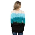 thumbnail image 5 of Sudadera con capucha Onlypuff Tie Dye Ombre Fashion Mujer Azul M, 5 of 5