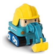 Robocar Poli, Poke DIE-CAST Metal Toy Cars, Excavator Construction Vehicle Toys (Non-Transforming Diecast Figure Vehicles), Kids for Ages 3 and up, Holiday Kids Gift